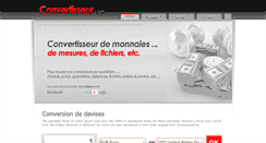 Desktop Screenshot of convertisseur.com